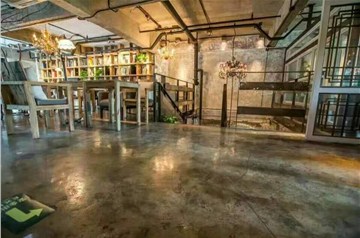 復(fù)古地坪漆施工時怎么解決基礎(chǔ)水泥地面不達標的問題？